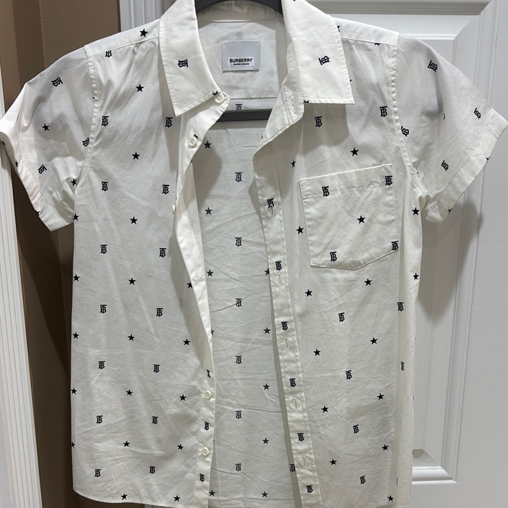 Boys Burberry Polo